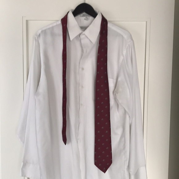 Brand New! 100% Microfiber Tie OTAA - Red - Picture 2 of 6